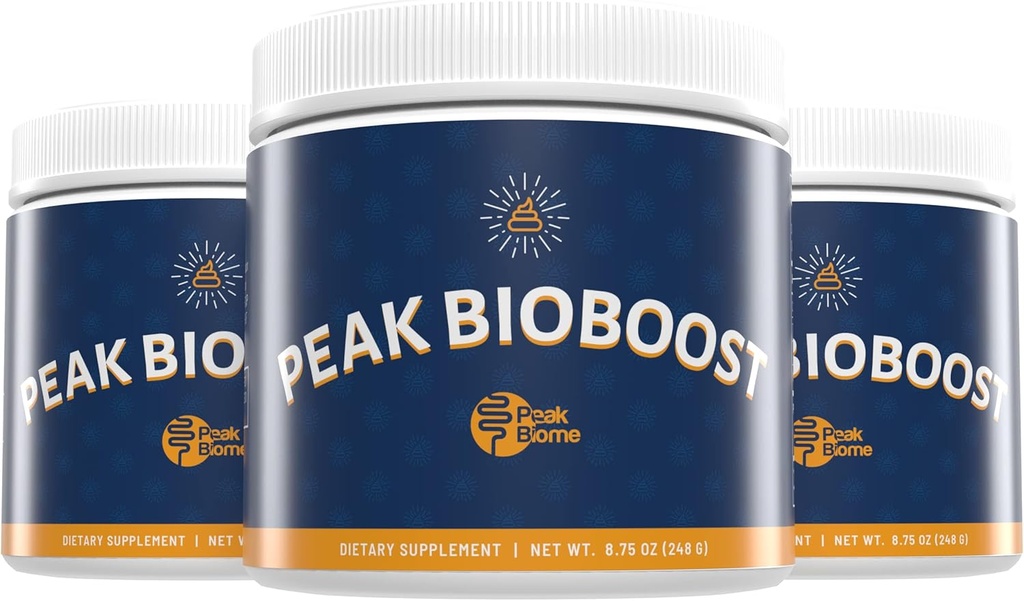 Peak BioBoost Prebiyotik Fiber Supplement for Colon Cleanse - Flavorless Digestive Nutritional Supplements - Easy to Dissolve - No Gluten, Soy veya Süt - 3Month Supply - 90 servis