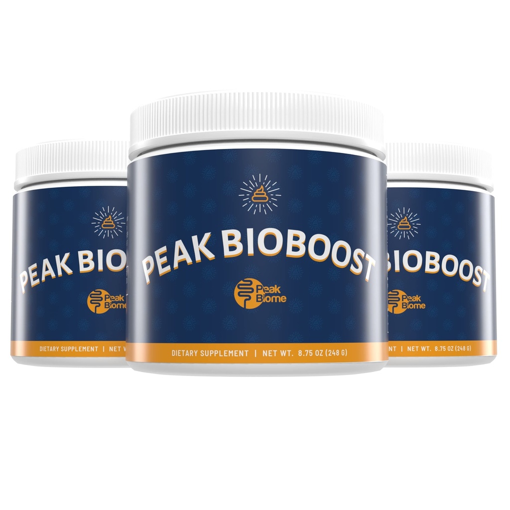 Peak BioBoost Prebiyotik Fiber Supplement for Colon Cleanse - Flavorless Digestive Nutritional Supplements - Easy to Dissolve - No Gluten, Soy veya Süt - 3Month Supply - 90 servis