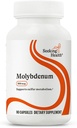 Sağlık Molybdenum - Molybdenum Glycinate Chelate - Tamam Destekler Sulfite Metabolism & Hücre Sağlığı - Vejetaryen ve Vegan Capsules - 500 mcg, 90 Capsules