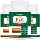 1600MG Palmitoylolamid% 99 ile Luteolin & Quercetin, High Abors, Pea Supplement 180 Capsules