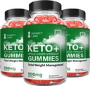 Divinity Labs Keto - Divinity Labs Keto Apple Cider Vinegar Gummies (3 Pack, 180 Count)