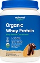 Nutricost Organic Whey Protein Yoğunluğu, Chocolate Peanut Butter Flavored, (1LB) - Gluten-Free, Non-GMO