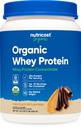 Nutricost Organic Whey Protein Yoğunluğu, Chocolate Peanut Butter Flavored, (1LB) - Gluten-Free, Non-GMO