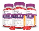 Justified Laboratories (3 Pack Keto Rush Keto ACV Gummies Formula 1000MG Keto Rush Keto Gummies Apple Cider Vinegar Boost Formated with Pomegranate Beet Juice Powder B12 Vegan Non GMO 180 Gummys