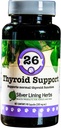 Silver Lining Herbs Yourroid Support for Dogs – Natural Herbal Supplement to help maintain health Thyroid Function, Breathing & Kilo – 90 Capsules