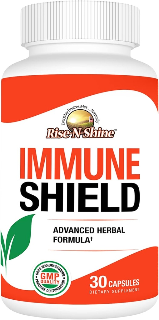 Herbal Mix Plus Vitamin C, çinko, Quercetin ile Immune Shield ve Sağlıklı Immune Sistem Desteği için daha fazla