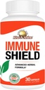 Herbal Mix Plus Vitamin C, çinko, Quercetin ile Immune Shield ve Sağlıklı Immune Sistem Desteği için daha fazla