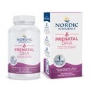 Nordic Naturals Prenatal DHA, Unflavored - 180 Soft Gels - 830 mg Omega-3 + 400 IU Vitamin D3 - Gecikme sırasında Bebeklerde Beyin Gelişimi - Non-GMO - 90 Hizmetler