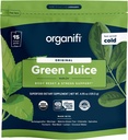 Organifi: GO Packs - Green Juice - Organik Superfood Supplement Toz - 15 Seyahat Paketleri - Organik Vegan Yeşiller - Hydrates ve Revitalizes