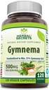 Herbal Sırları Gymnema Supplement | 500 Mg Per | 120 Veggie Capsules | Non-GMO | Gluten Free | Made in USA