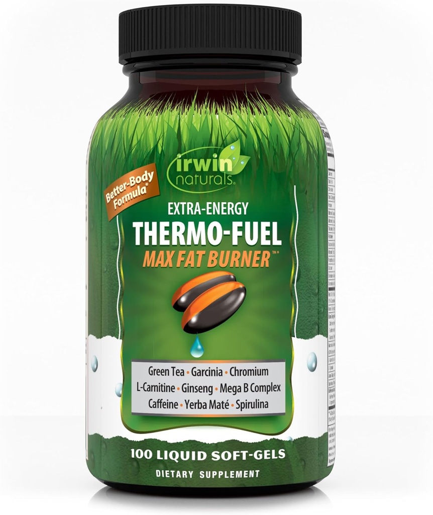 Irwin Naturals Ekstra-Energy Thermo-Fuel Max Fat Burner 100 Softgel