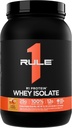 Kural 1 R1 Protein Whey Isolate - 25g protein & 6g BCAA, Workout Recovery (2 Pounds*, Salted Carmel) için izolasyonlu ve Hidrolyzed Kaynaklardan Özel olarak