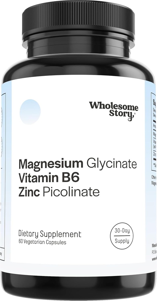 3-in-1 çinko Picolinate B6 | Magnezyum ve çinko Vitamini | Reproductive & Ferttitude Health, Hormon Dengesi, Immune System Support | Ürünler