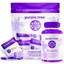 πορφυρό δέντρο μετά-γιορτή Wellness Bottle + Packet Kit Combo, Υποστήριξη ήπατος, ταχεία ενυδάτωση, Body Replenisher DHM Dihydromyricetin, Milk Thistle, Electrolytes, Vitamin B, Willow Bark, Quercetin