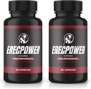 (2 Pack) Erecpower Capsules, Erecpower Pills for Men, Erecpower Male Performance Supplement, Advanced Formulation to Support Men's Active Lifestyle, Erec Power Pastillas Yorumlar (120 Capsules)