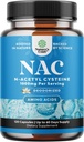 Συμπλήρωμα NAC N-Acetyl Cysteine 1000mg - Vegan Υψηλή Απορρόφηση Μη Ελαφριά NAC 1000mg Κάψουλες Glutathion Precursor για Liver Cleanse Detox & Repair Plus Lung Υγεία και Ανοσία Υποστήριξη (2 Μήνες)