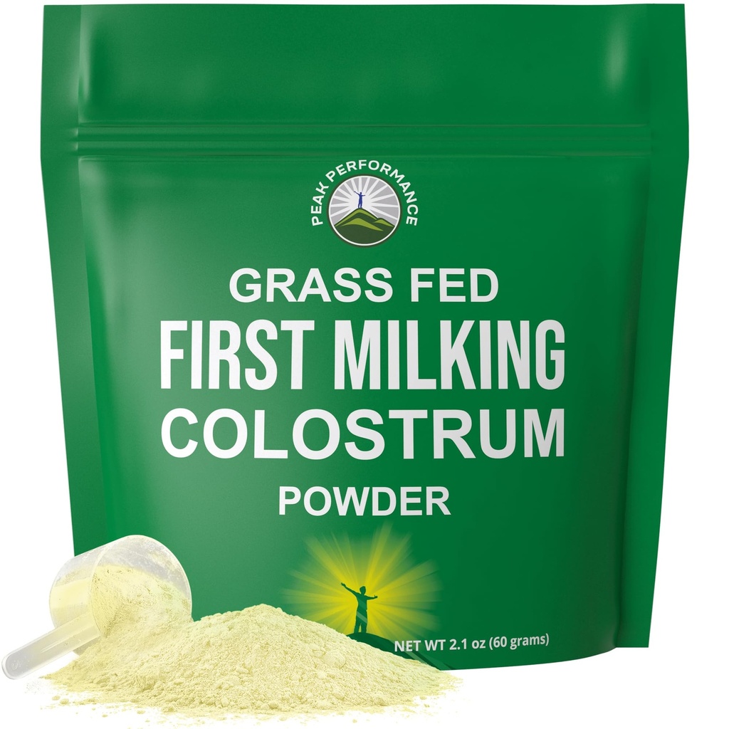 İlk Süt Colostrum Tozu Grass Fed USA Cows Süted 6 Saat Doğum Verme Doğumu En Biyoaktif Nutrients almak için Öldü. High Immunoglobulin Bovine Colostrum Supplement for Humans