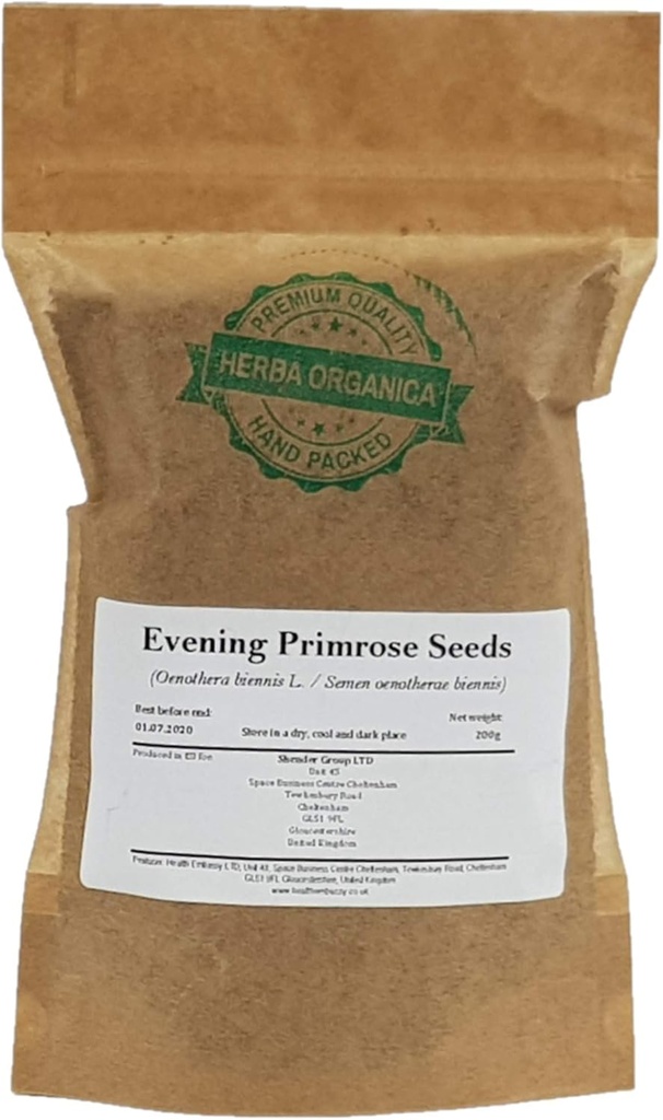 Herba Organika Primrose Tohumları - Oenothera Biennis L (200g)