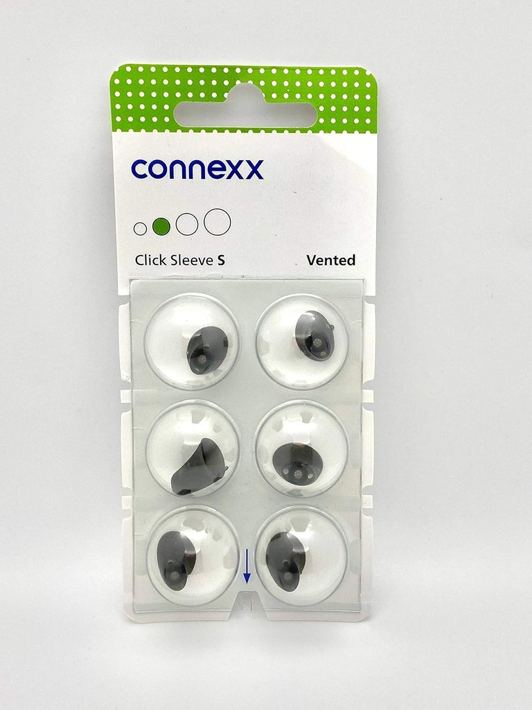 Signia Silks & Rexton INOX için kollar tıklayın (S Vented)