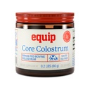 Equip Foods Core Bovine Colostrum Powder - 3,000mg Grass Fed Colostrum Supplement - Gut Health, Immunity, Recovery Lactoferrin Supplements - Keto Friendly Bovine Colostrum, 30 Servings, Unflavored