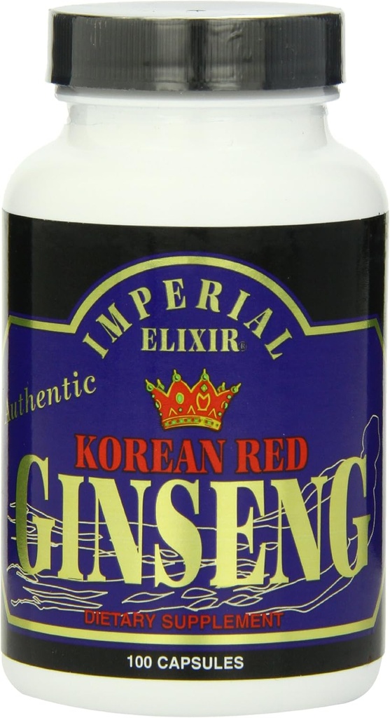 Imperial Elixir, Koreli Red BTC, 600 mg, 100 Capsules