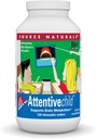 Source Naturals Attentive Child Chewable Wafers for Brain Metabolism Support - 120 Meyve Wafers
