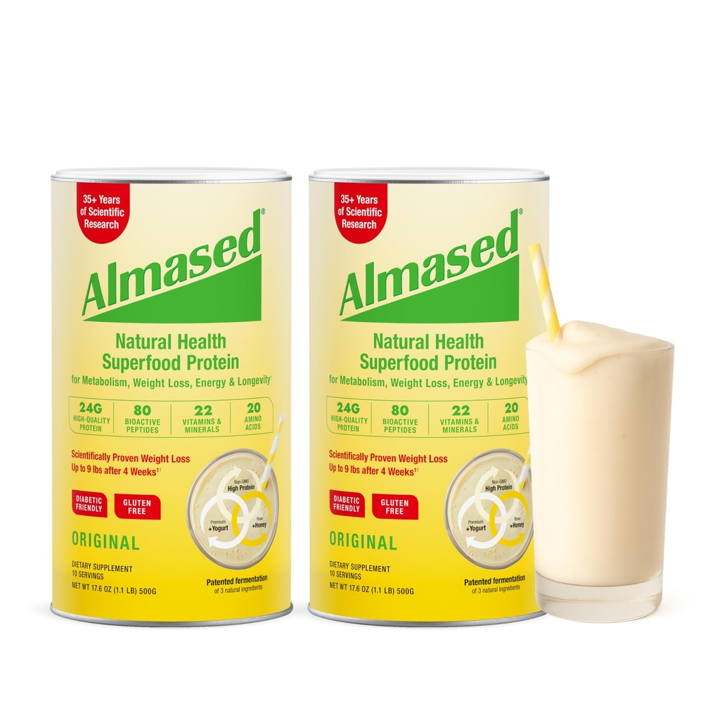 Almased Multi-Protein Toz 17.6 OZ (Pack of 2)