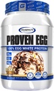 Gazpari Beslenme Proven Yumurta,% 100 Egg White protein, 25g protein, Keto Friendly, Dairy and Lactose Free, Soy Free (2 lbs, Rocky Road)