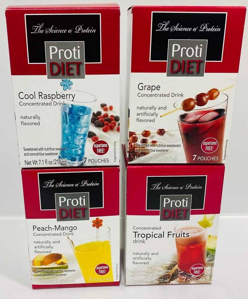 Çeşitli yüksek protein Diyet Eksileri (28 Hizmet) - Protein Gels 4 Kutu içerir!! | Sağlıklı Nutritious|, Low Calorie, Low Fat, Low Carb, Low Sugar Y