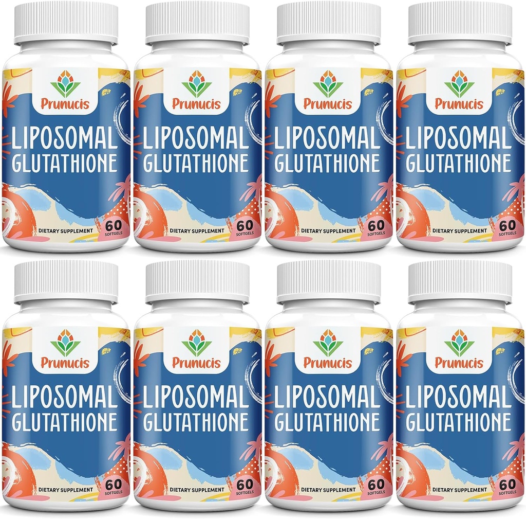 2400MG Liposomal Glutathione, C vitamini ile, Süt Butle & Alfa-Lipoic Asit, Master Antioksis, Pure Downloadd L-Glutathione - Immune System, Cep onarımı, Enerji, Yüksek Aborpsiyon, 480 Softgels