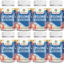 2400MG Liposomal Glutathione, C vitamini ile, Süt Butle & Alfa-Lipoic Asit, Master Antioksis, Pure Downloadd L-Glutathione - Immune System, Cep onarımı, Enerji, Yüksek Aborpsiyon, 480 Softgels
