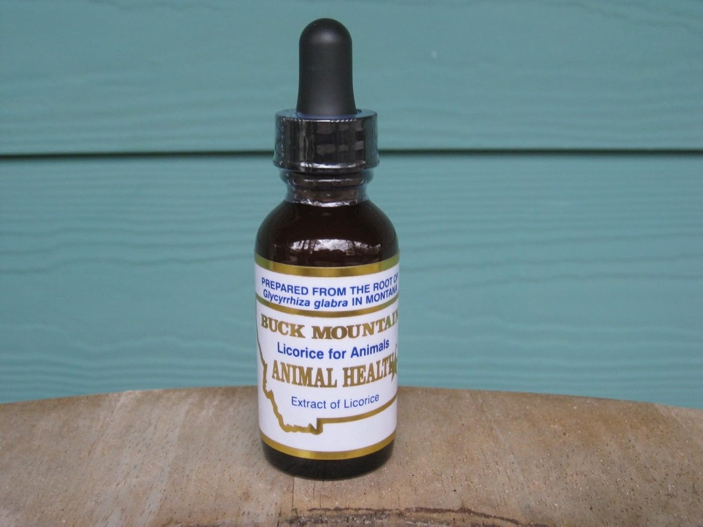 Buck Mountain Licorice Βάμμα για τα ζώα - 1ounch από Carols Pet Cafe και Beyond