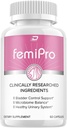 FemiPro Support Supplement - Probiyotik Femi Pro Pills, FemiPro 24 Saat Destek Mikrobiyome Probiyotik Urinary Control Leaks Health, Femie Pro Yorumlar (60 Capsules)