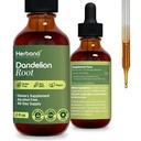 Dandelion Root 4 fl oz Liquid Extract - Natural Herbal Supplement for Cleansing, Digestive Function & Immunity - Organik Taraxacum officinale - Family Dimension - High Potency Drops - 90-Day Supply