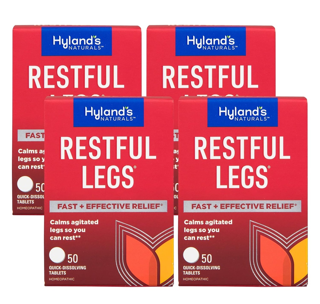 Hyland'ın Restful Legs Tabletleri 50 ea (Pack Of 4)