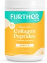 Περαιτέρω τρόφιμα Vanilla Collagen Peptides σκόνη, χόρτο-Fed Pasture-Raised Hydrolyzed τύπου 1 & 3 πρωτεΐνη, Gut υγεία + κοινή, μαλλιά, δέρμα, νύχια, Παλαιό Κέτο ζάχαρη-ελεύθερο 22.22 oz