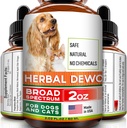 Herbal Cleanse fot Cats and Dogs - Homeopathics Parasites and Toxins for Dogs and Cats - All Breeds and Dimension - Puppy & Kitten - 2oz