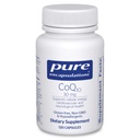 Pure Encapsulations CoQ10 30 mg | Coenzyme Q10 Supplement for Energy, Antioksis, Brain and Cellular Health, Cognition, and Cardiovascular Support* | 120 Capsules