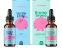 JoySpring BrainyBrocc & LingoLeap Drops (1994) | Çocuklar Doğal Kaynaklandı, Non-GMO, Non-Alcoholic Formula, Immunity Health Support | Vegan & Vegetarian Supplements