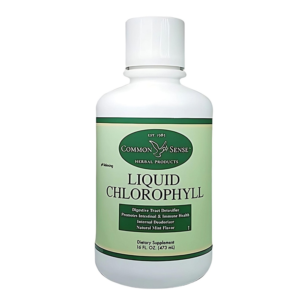 Sıvı Chlorophyll 16oz. | Natural Mint Flavor | Immune Health | Intestinal Support