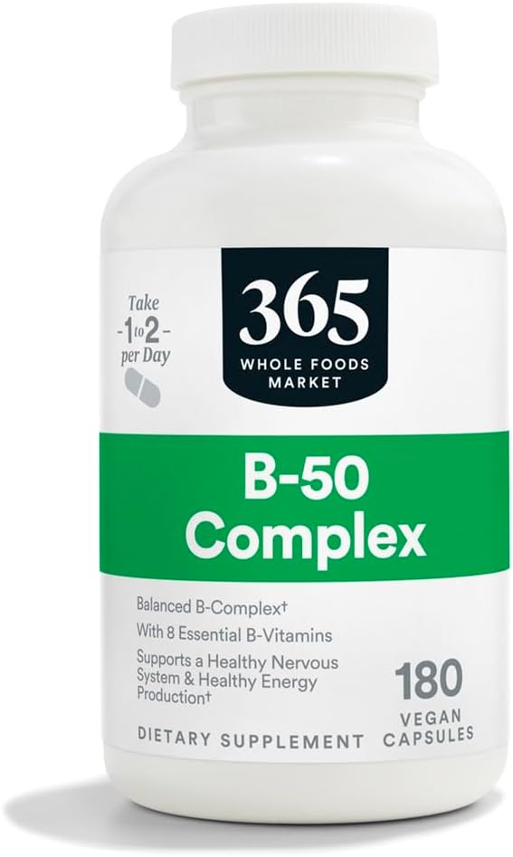 365 by Whole Foods Market, B-50 Complex, Vegan, 180 Capsules