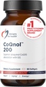 Sağlık CoQnol 200 mg için tasarımlar - CoQ10 Ubiquinol with Superior Bioavailability + Exclusive Abxia Technology - Double CoenzymeQ10 Boost with GG - Heart, Health Aging + Hücre Desteği (60 Softgels)