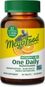 MegaFood Women's 40+ One Daily Multivitamin for Women - with Vitamin B12, B6, C, D, çinko & Iron - Plus Real Food - Immune Support - Bone Health - Non-GMO - Vegetarian - 60 Tabs