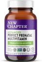 New Chapter Advanced Perfect Prenatal Vitamins, 270ct, Made with Organic, Non-GMO Ingredients for Healthy Baby & Mom - Folate (Methylfolate), Whole-Food Fermented Iron, Vitamin D3 + Ginger
