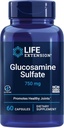 Life Extension Glucosamine Sulfate, 750 mg, Supports Knee Comfort and Joint Health, Gluten-Free, Non-GMO, 60 Capsules