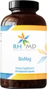 RHMD BioMag - 360 mg Chelated Supplement Magnezyum - Yüksek olarak Bio kullanılabilir Mag Enerji, Bone Health + Muscle Recovery - (240 Vegetarian Capsules)