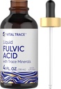 Carlyle Fulvic Acid 4 fl oz | Ionic Trace Mineraller | Sıvı Tamam | Vejetaryen, Non-GMO & Gluten Free | Vital Trace