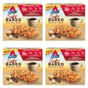 Atkins Vanilla Macadamia Nut Flavored Soft Baked Energy Bars, Yüksek Protein, Low Sugar, High Fiber Snack, Protein Snack, 4 Packs (4 Bars)