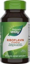 Nature's Way Riboflavin Vitamin B2, hizmet başına 400 mg, 3 Paket