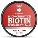 Erkekler ve koşullu Ayılar için Ayıd Balm - Castor Oil Natural and Organic Materialss - Hydrates & Tiens Yüz Saç Büyümesi - 2 Ounce Tin (Vanilla)